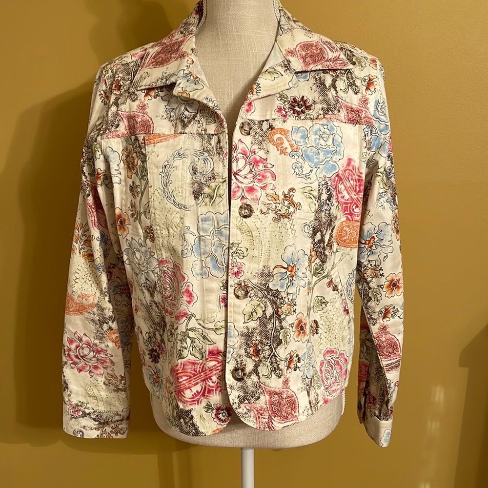 Colorful Jean Jacket